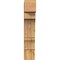 Ekena Millwork Balboa Block Rough Sawn Bracket, Western Red Cedar, 6"W x 20"D x 32"H BKT06X20X32BOA05RWR - alternate 4
